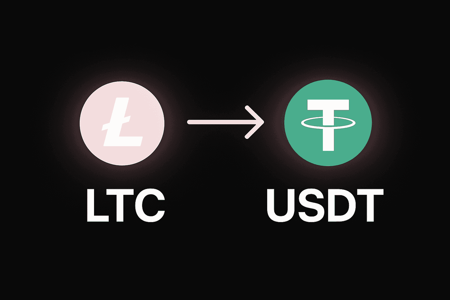 How to convert LTC to USDT without KYC