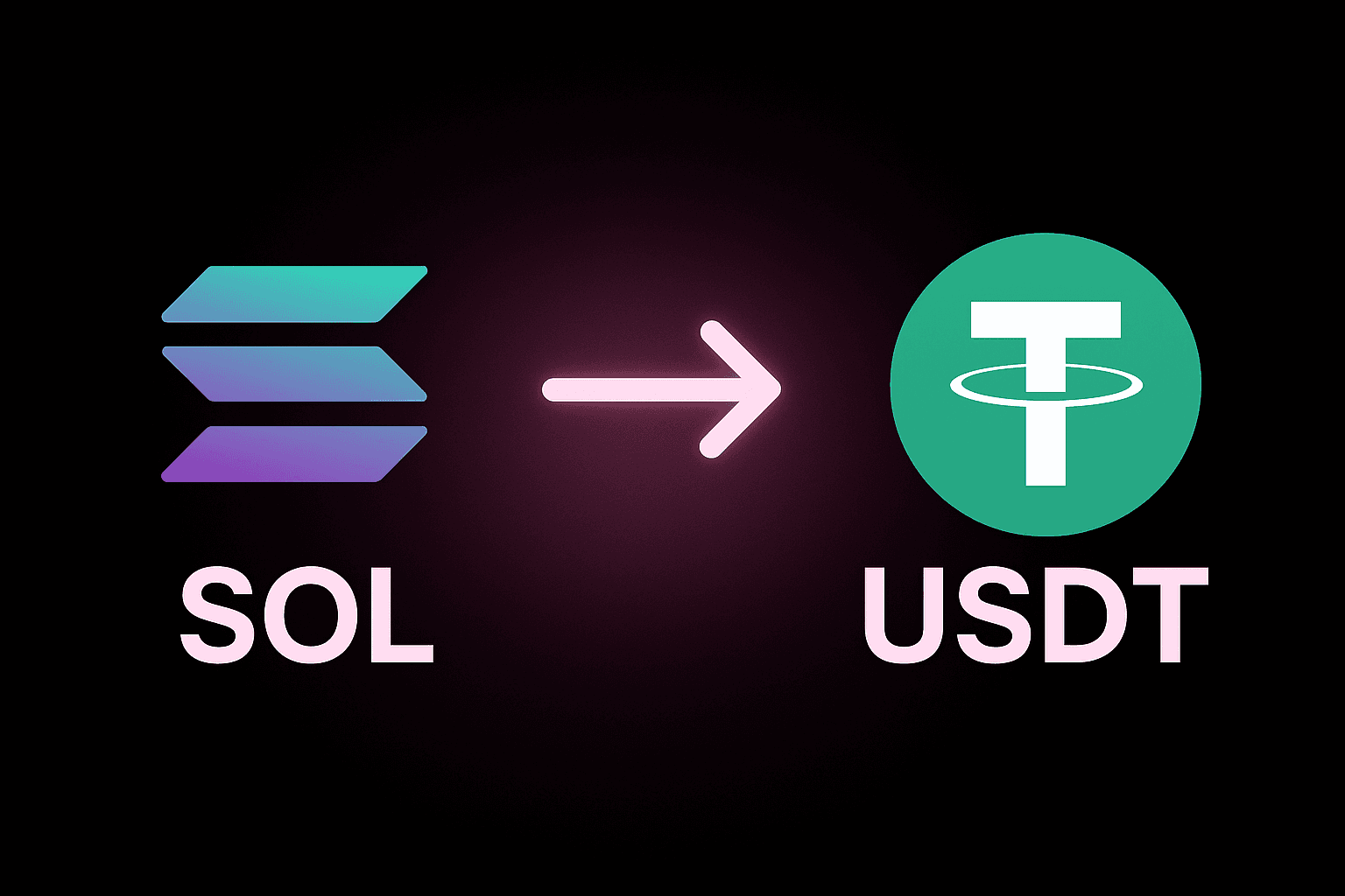 How to convert SOL to USDT without KYC