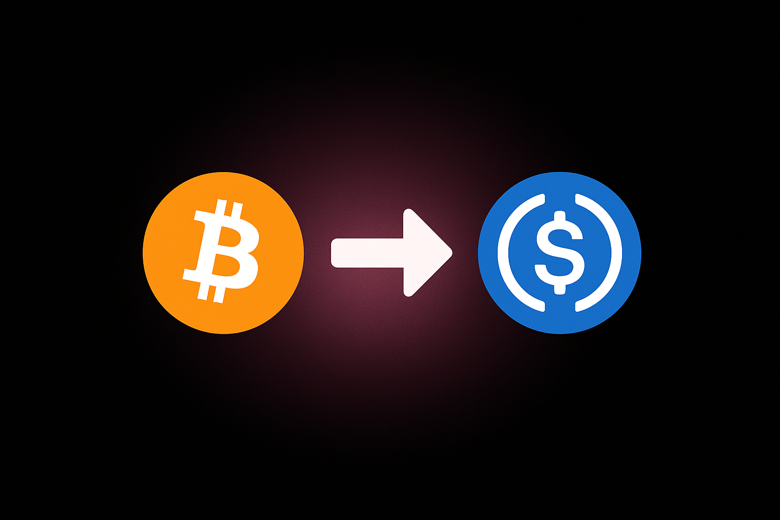 Как конвертировать BTC в USDC без KYC