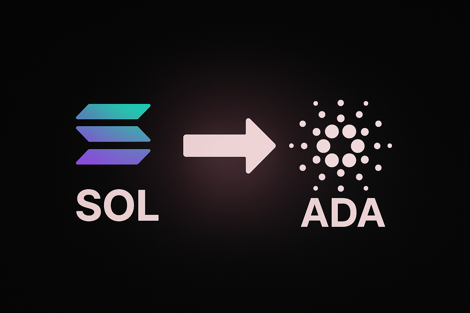 Cómo convertir SOL a ADA sin KYC